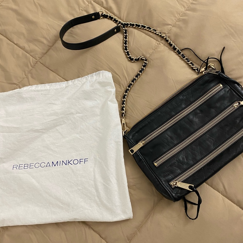 Rebecca Minkoff Multizip Large Shoulder Bag